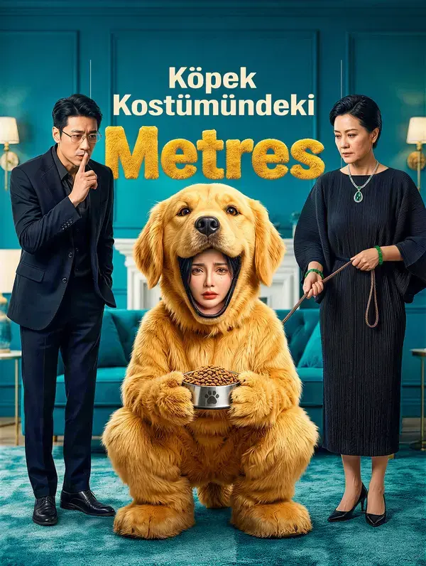 Köpek Kostümündeki Metres